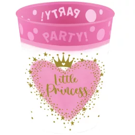   Hercegnők Little Princess micro prémium műanyag pohár szett 4 db-os 250 ml