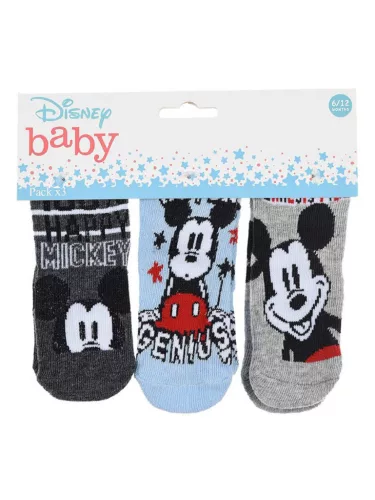 Disney Mickey Genius baba zokni 0-12 hó