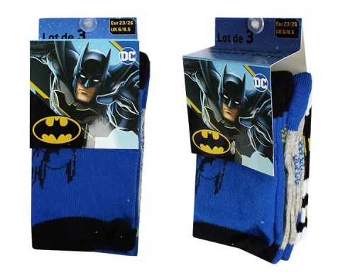 Batman Fight gyerek zokni 23-34