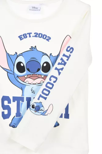 Disney Lilo és Stitch, A csillagkutya Stay Cool gyerek hosszú póló, felső 3 - 8 év / 98 - 128 cm