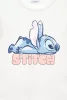 Disney Lilo és Stitch, A csillagkutya Chill White gyerek hosszú póló, felső 3 - 8 év / 98 - 128 cm