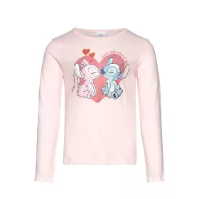   Disney Lilo és Stitch, A csillagkutya Love Light gyerek hosszú póló, felső 3 - 8 év / 98 - 128 cm
