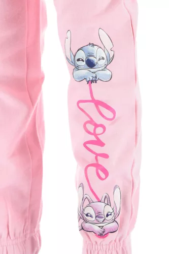 Disney Lilo és Stitch, A csillagkutya Love Angel gyerek hosszú nadrág, jogging alsó 3 - 8 év / 98 - 128 cm