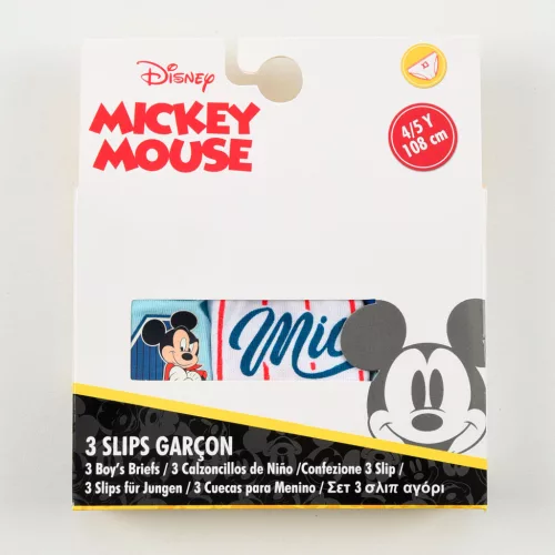 Disney Mickey All-Stars gyerek fehérnemű, alsó 3 darab/csomag 3 - 6 év / 98 - 116 cm