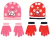 Hello Kitty Cute Dots gyerek sapka + kesztyű szett 52-54 cm