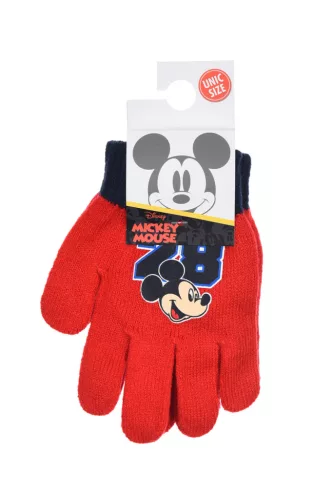 Disney Mickey Red 28 gyerek kesztyű