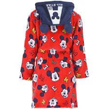 Disney Mickey All Star Red gyerek köntös 3 - 8 év / 98 - 128 cm