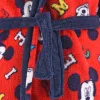 Disney Mickey All Star Red gyerek köntös 3 - 8 év / 98 - 128 cm