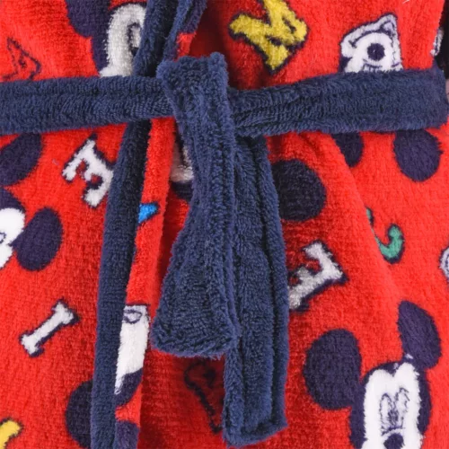 Disney Mickey All Star Red gyerek köntös 3 - 8 év / 98 - 128 cm