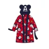 Disney Mickey All Star Red gyerek köntös 3 - 8 év / 98 - 128 cm