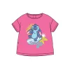Disney Lilo és Stitch, A csillagkutya Surf Pink baba póló, felső 6-24 hó