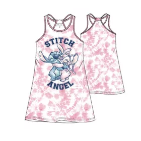   Disney Lilo és Stitch, A csillagkutya Pink Angel gyerek nyári ruha 3 - 8 év / 98 - 128 cm