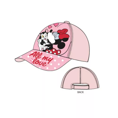 Disney Minnie All My Love gyerek baseball sapka 54 cm
