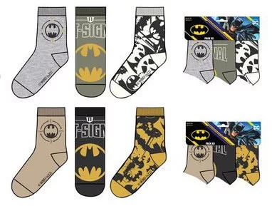 Batman Signal gyerek zokni 23-34