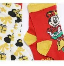 Disney Mickey and Minnie Gift Karácsonyi gyerek zokni 23-34