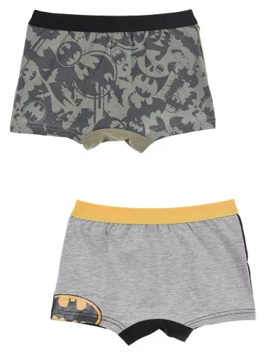 Batman Caped Crusader gyerek boxeralsó 2 darab/csomag 2 - 8 év / 92 - 128 cm