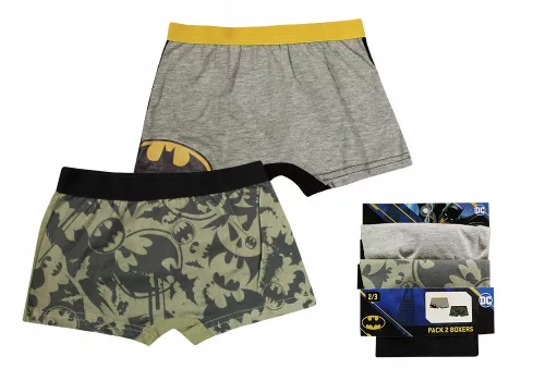 Batman Caped Crusader gyerek boxeralsó 2 darab/csomag 2 - 8 év / 92 - 128 cm