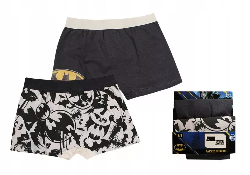 Batman Caped Crusader gyerek boxeralsó 2 darab/csomag 2 - 8 év / 92 - 128 cm