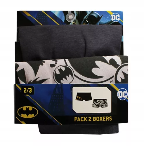 Batman Caped Crusader gyerek boxeralsó 2 darab/csomag 2 - 8 év / 92 - 128 cm