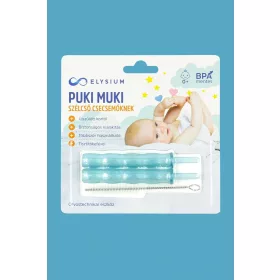   Elysium Puki Muki - szélcső csecsemőknek (2 db szélcsővel és 1 db tisztítókefével)