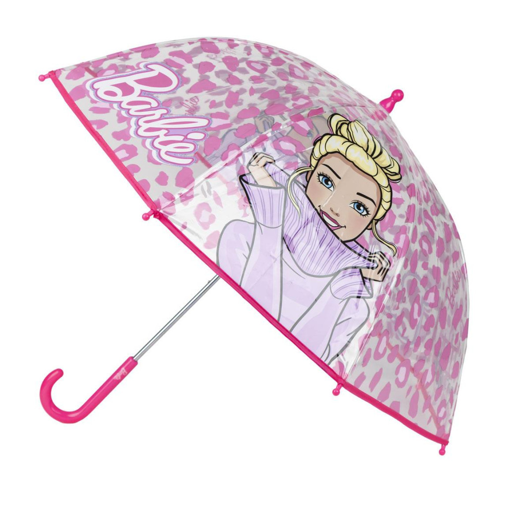 Barbie Glam gyerek átlátszó esernyő Ø71 cm