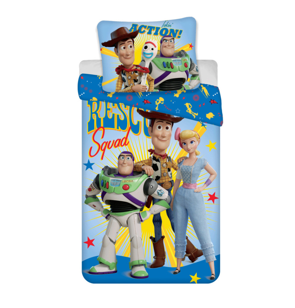 Disney Játékháború Rescue Squad ágyneműhuzat 140×200cm