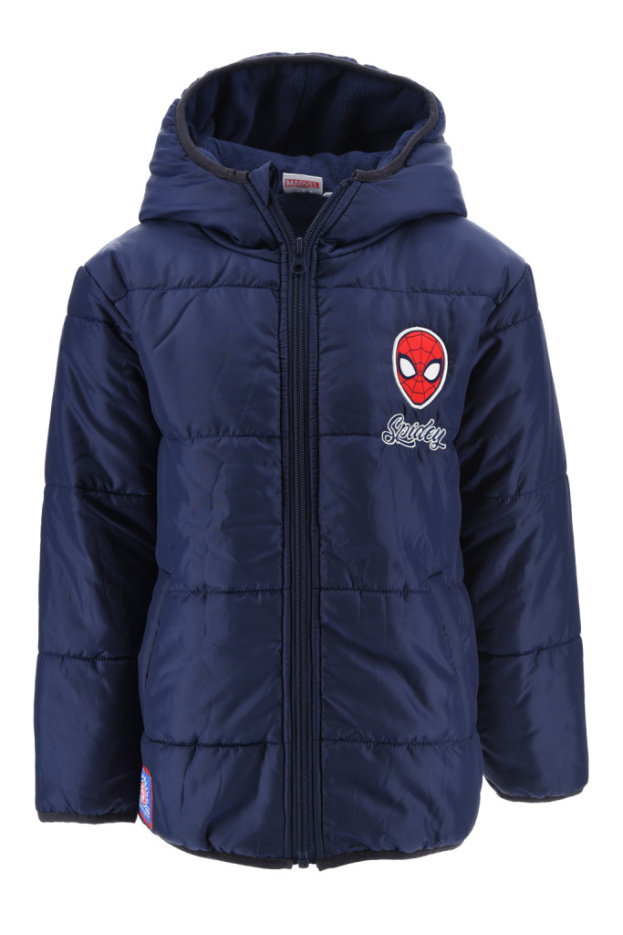 Pókember Blue gyerek bélelt kabát 6 év/116 cm