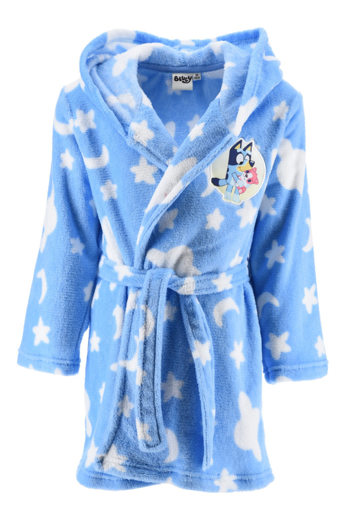 Bluey Blue gyerek köntös 3 - 6 év / 98 - 116 cm